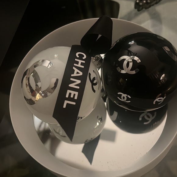 CUSTOM glass Christmas Ornament set of 4 - Picture 8 of 8